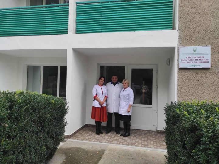 Команда амбулаторії с.Воронів