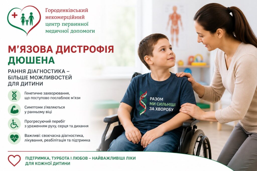 Прогресуюча м’язова дистрофія Дюшенна: сучасний погляд на захворювання
